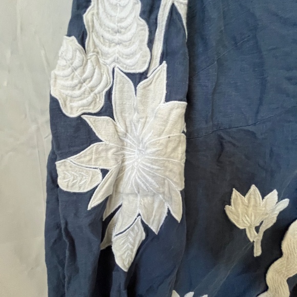 FARM Rio Embroidered Long-Sleeve Dress Sz Small - Picture 9 of 11